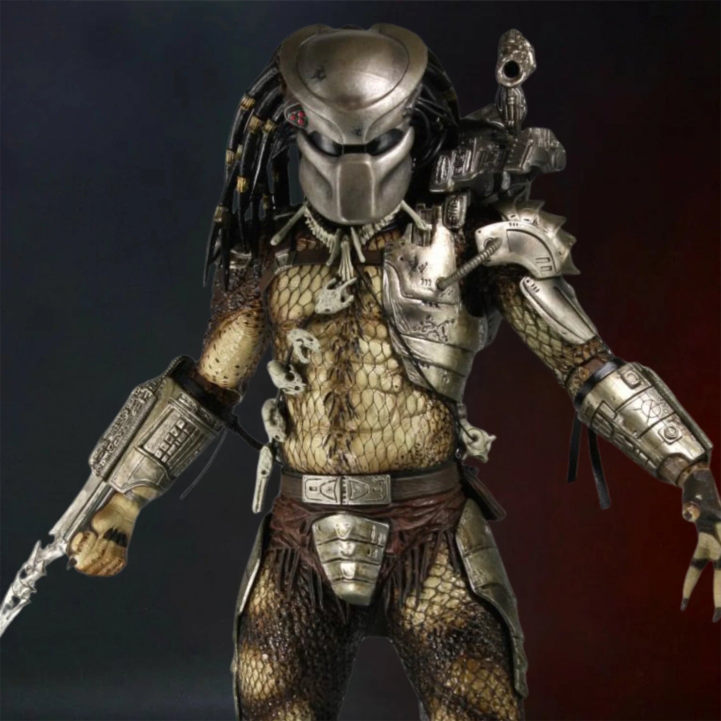 NECA Predator | Jungle Hunter | 1/4 Scale LED Light-Up Figure