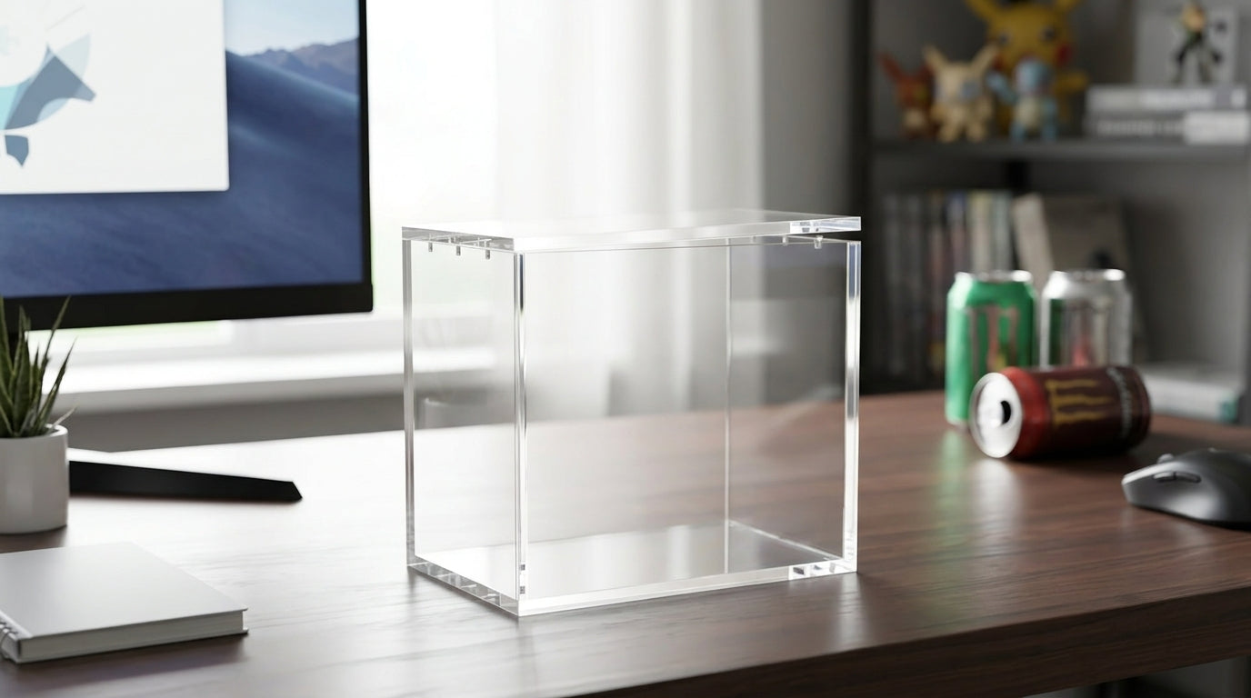 VaultifyUK Showcase | Booster Box Display Case | 8mm + 5mm Acrylic