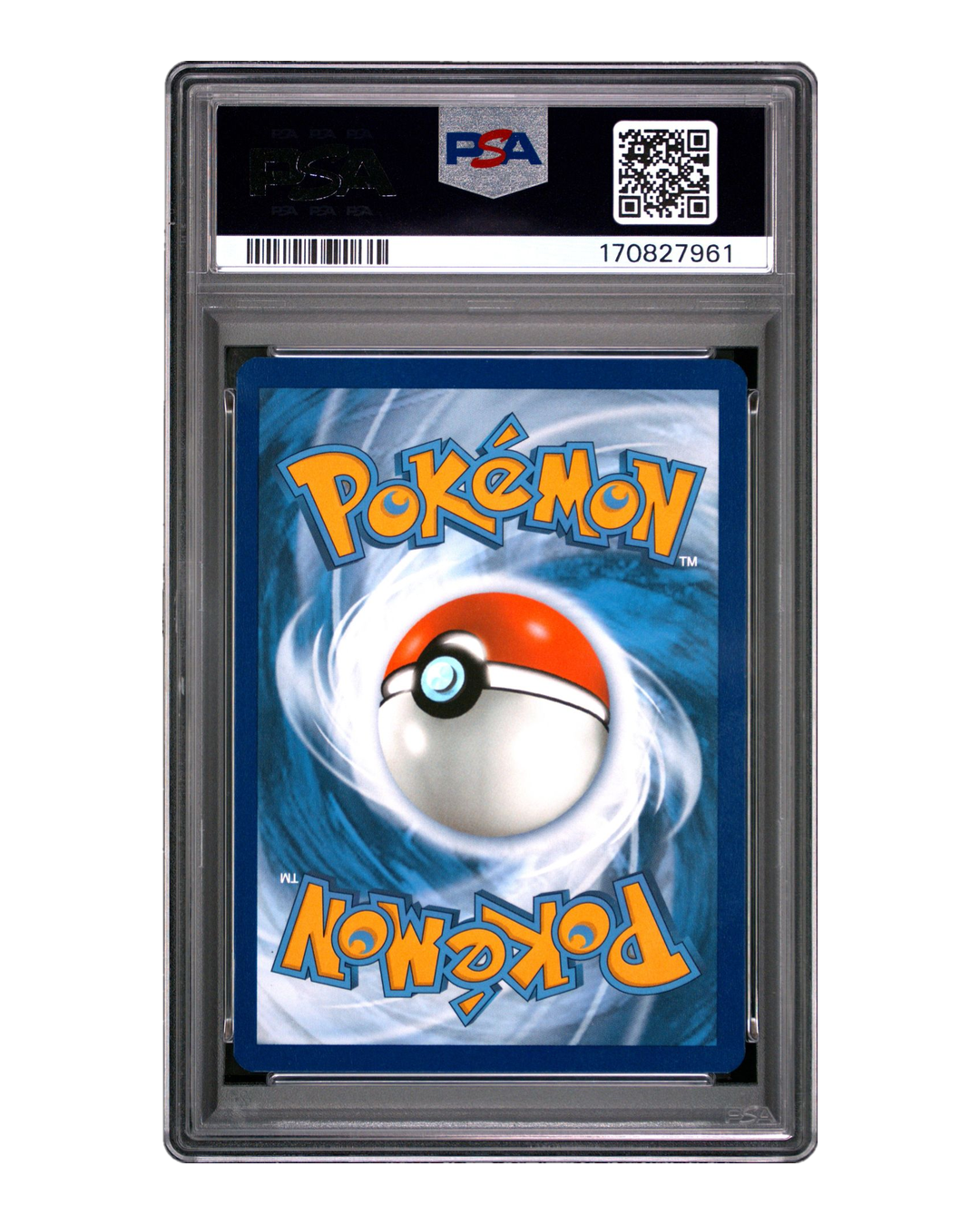 PSA 10 Gem Mint Galarian Articuno SWSH282 Crown Zenith Tin Promo graded slab, cert 170827961, back