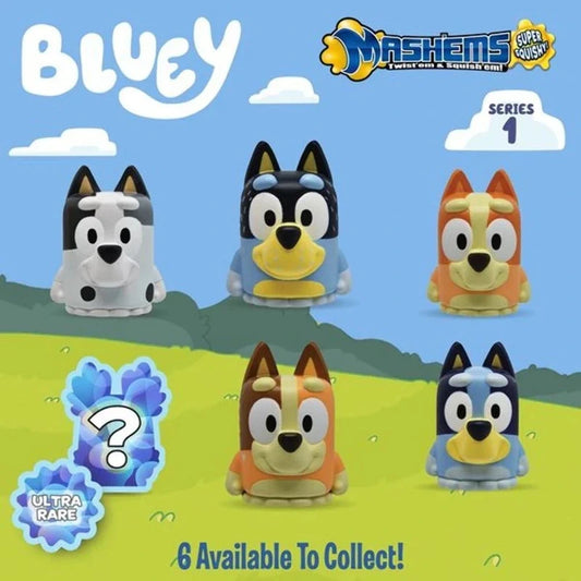 Bluey Mashems | 1, 2, 3 or 5 Boxes | Surprise Squishy