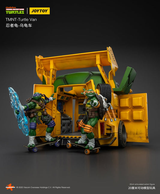 JOYTOY TMNT | Turtle Van Party Wagon | 1:18 Scale Vehicle