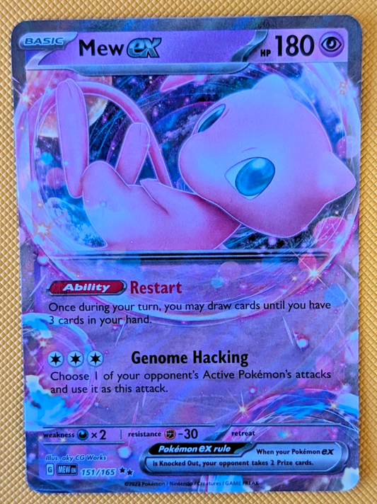 Pokémon TCG | Mew ex 151/165 | Scarlet & Violet 151 | Double Rare | NM1