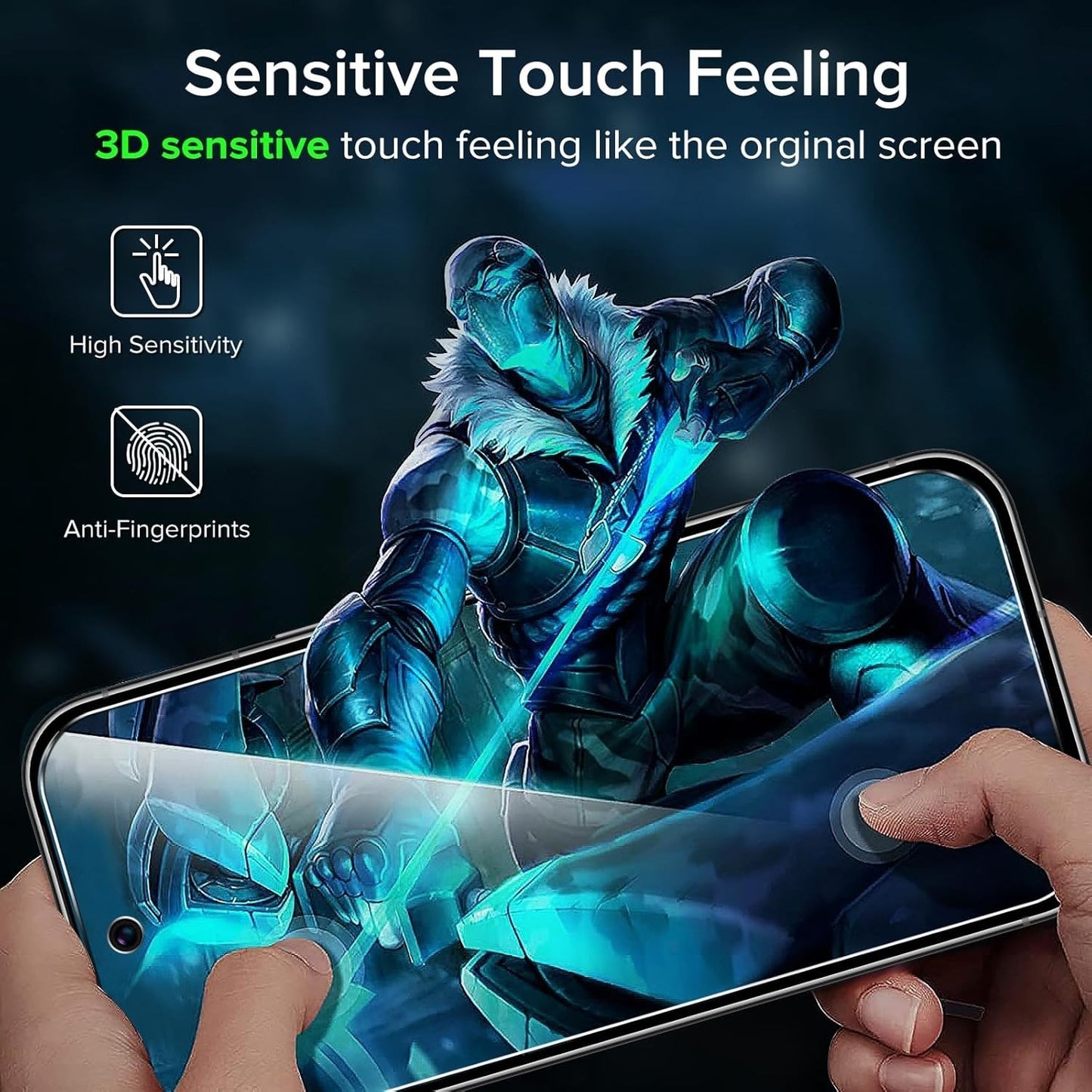 ivoler Screen Protector for Pixel 10/10 Pro/9/9 Pro – 3 Pack Tempered Glass7
