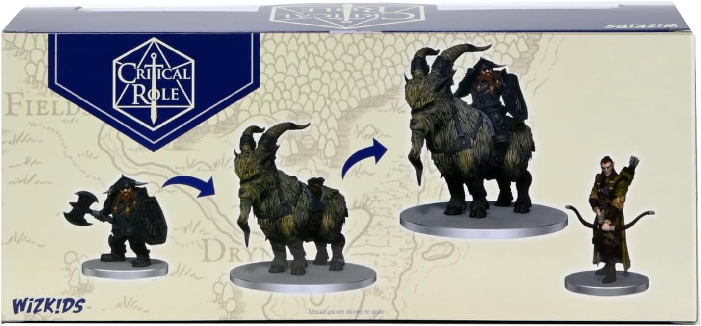 Critical Role | Characters of Tal'Dorei #1 | Pre-Painted Miniatures Boxed Set