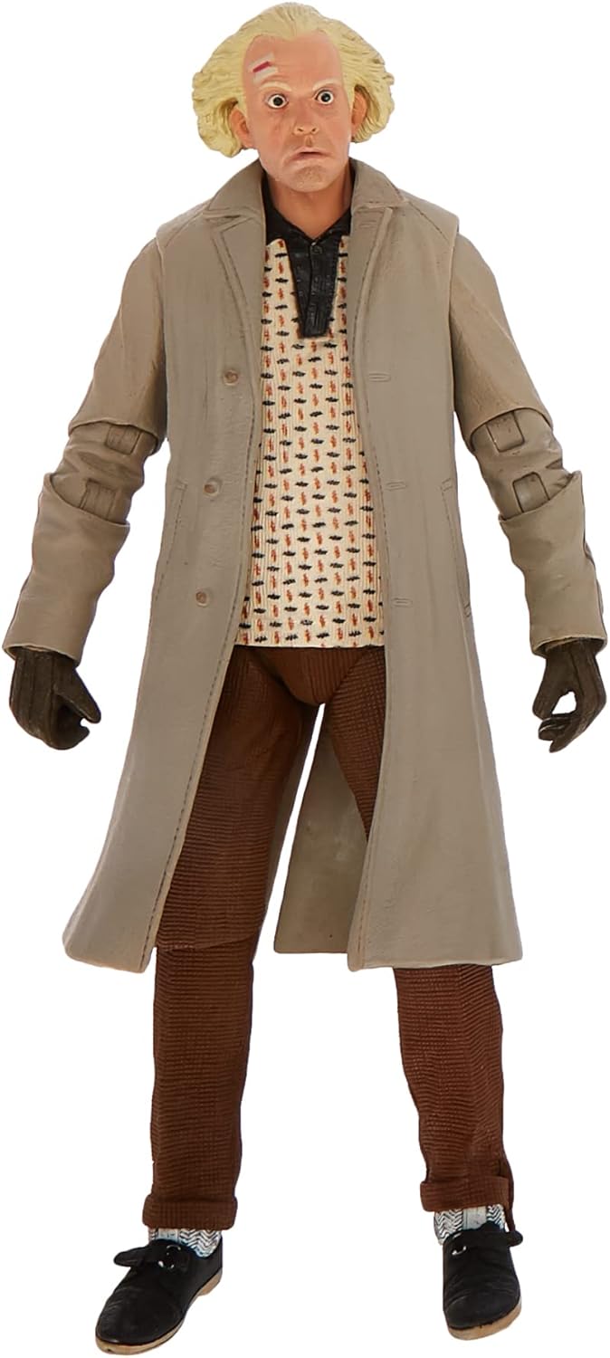 NECA Back to the Future | Ultimate Doc Brown | 7" Ultimate Action Figure