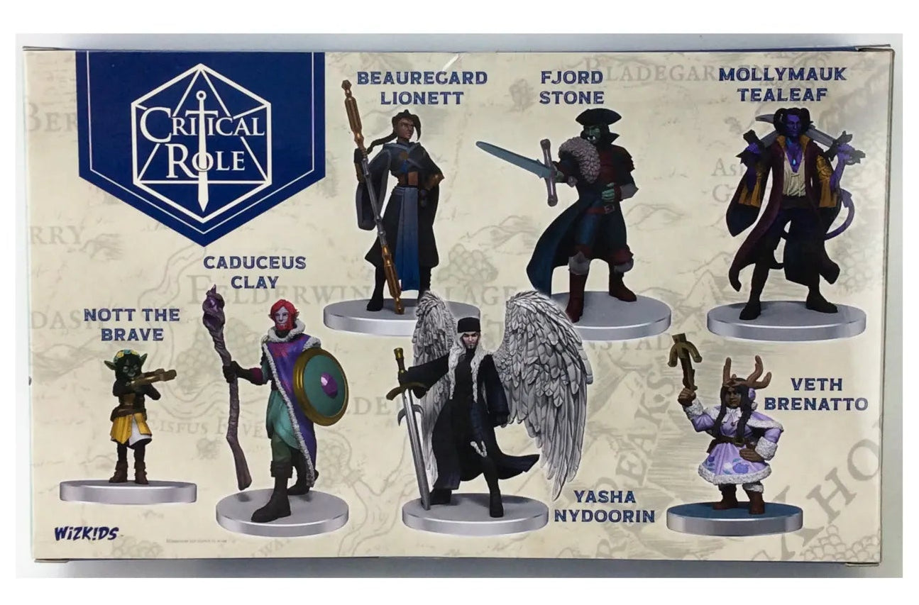 Critical Role | The Mighty Nein | Pre-Painted Miniatures Boxed Set
