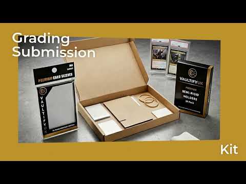 VaultifyUK Shield | Card Grading Submission Kit | Compatible with PSA, CGC & BGS