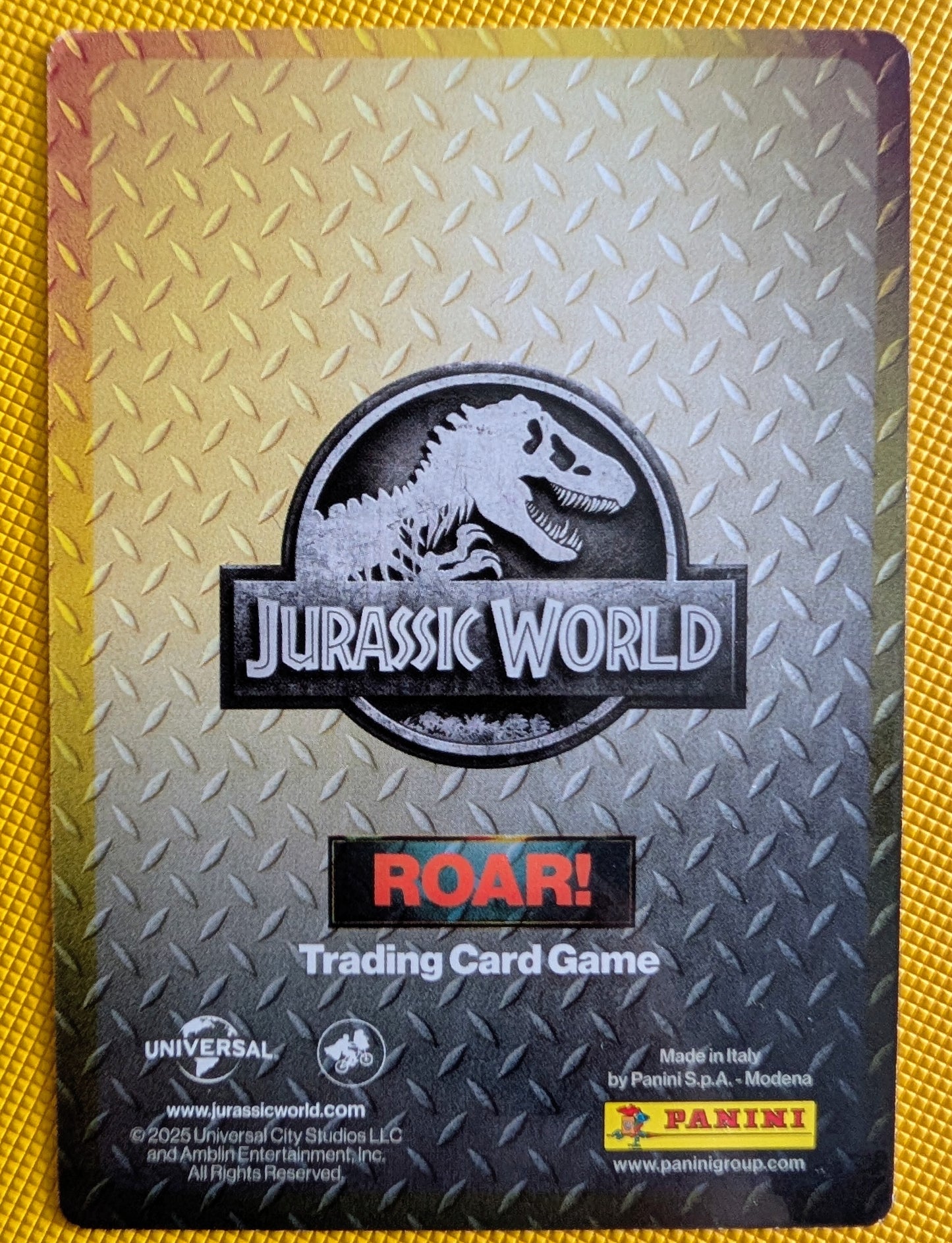 Panini Jurassic World ROAR! | T-Rex | Limited Edition Holo | NM