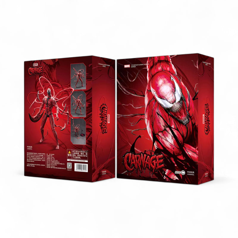 Marvel Venom & Carnage Figures | ZD Toys | 1/10 Scale 18cm