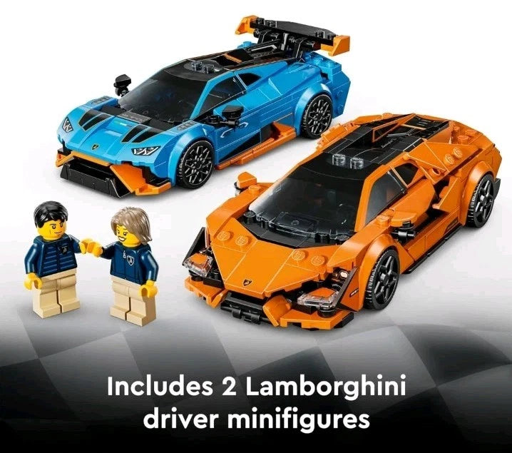 LEGO 76923 | Lamborghini Revuelto & Huracán STO | Speed Champions