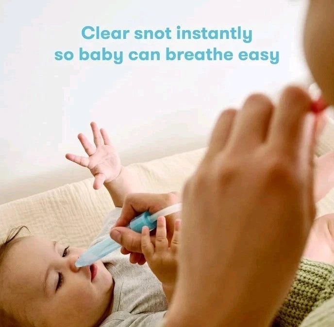 NoseFrida Baby Nasal Aspirator | Baby Nasal Aspirator | Optional Filters