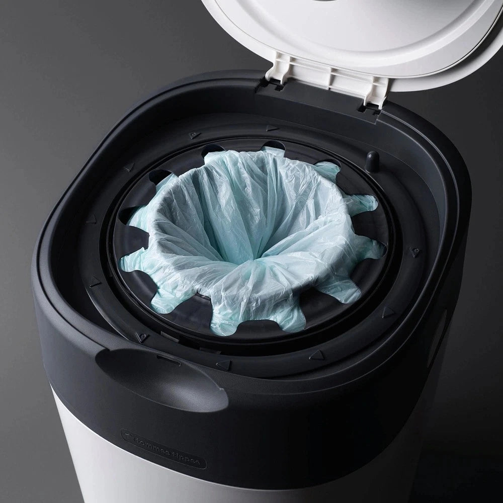 Tommee Tippee Twist & Click Nappy Bin + 2 Refills | Advanced Odour Control System