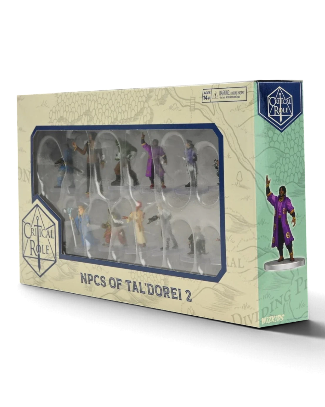 VaultifyUK Critical Role NPCs of Tal'Dorei Set 2 boxed collection of twelve pre-painted tabletop gaming miniatures