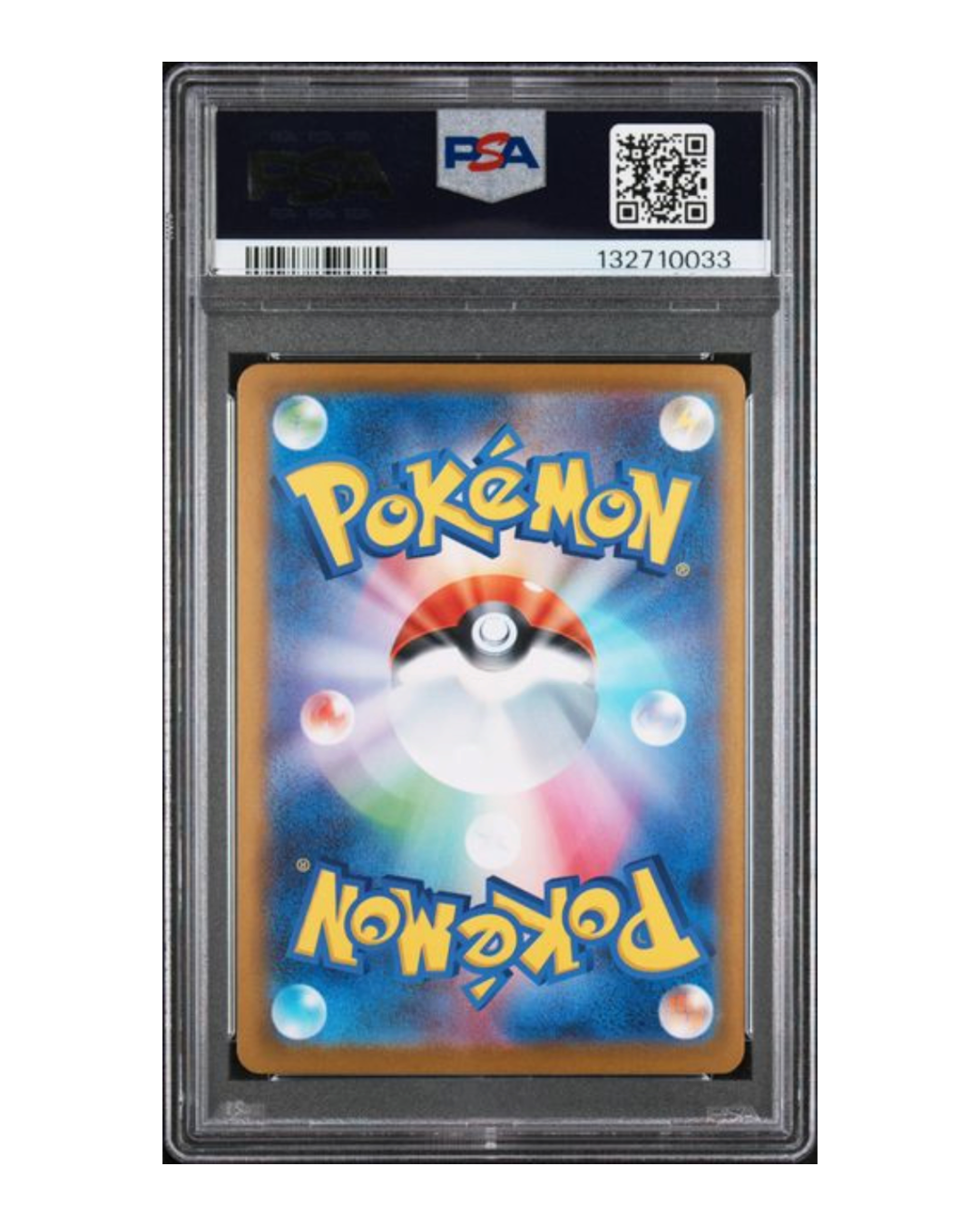 VaultifyUK PSA 10 graded Japanese Mega Absol ex Pokémon card back view in protective slab