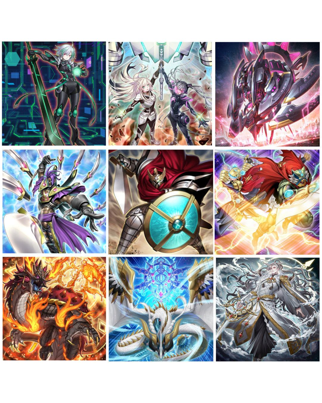 VaultifyUK Yu-Gi-Oh! Legendary Modern Decks 2026 featuring Sky Strikers, X-Sabers, and Mitsurugi character artwork.