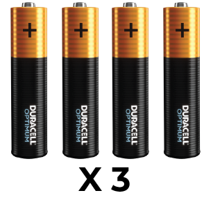 Duracell Optimum AA & AAA Alkaline Batteries | Extra Power | Loose Bundles