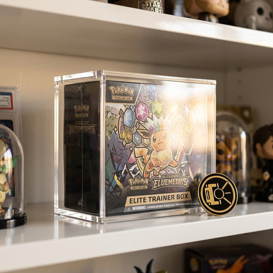 VaultifyUK Showcase | Elite Trainer Box Display Case | 8mm + 5mm Acrylic