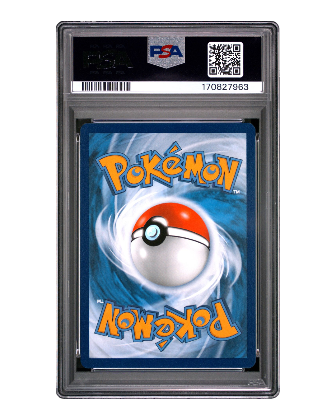 PSA 9 Mint Mewtwo SVP 052 151 Ultra-Premium Collection Promo graded slab, cert 170827963, back