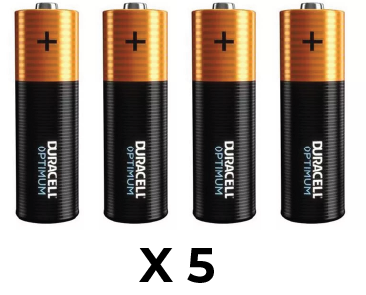Duracell Optimum AA & AAA Alkaline Batteries | Extra Power | Loose Bundles