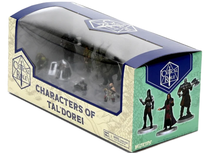 Critical Role | Characters of Tal'Dorei #1 | Pre-Painted Miniatures Boxed Set