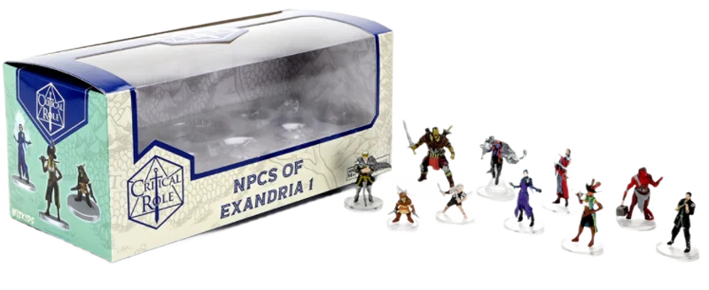 Critical Role | NPCs of Exandria #1 | Pre-Painted Miniatures Boxed Set