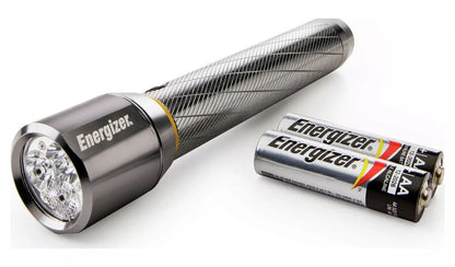 Energizer Vision HD Metal Torch | 400 Lumens | Batteries Included