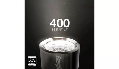 Energizer Vision HD Metal Torch | 400 Lumens | Batteries Included