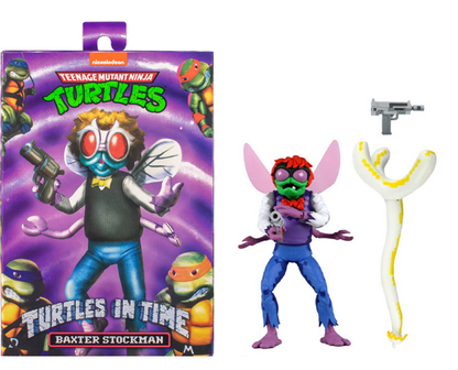 NECA TMNT Turtles In Time | Baxter Stockman Ultimate 7" | Action Figure