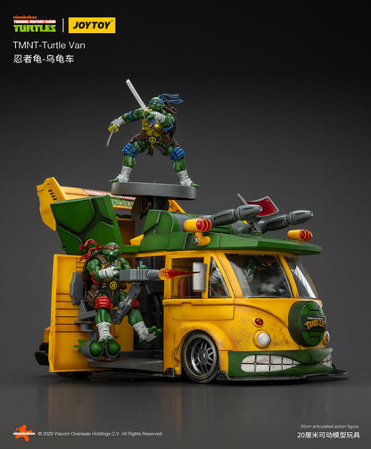 JOYTOY TMNT | Turtle Van Party Wagon | 1:18 Scale Vehicle