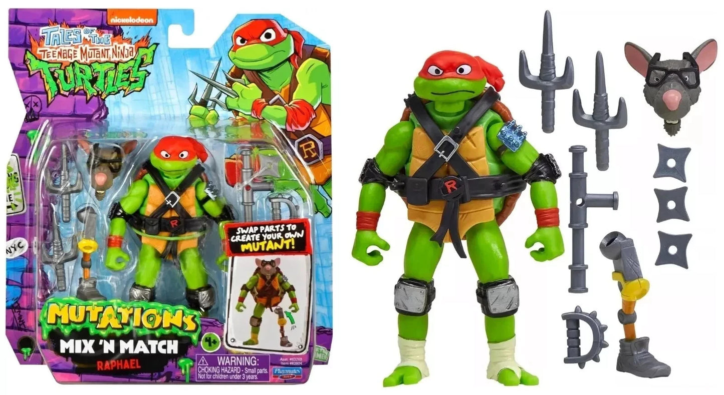 TMNT Mutations Mix ’N Match | Raphael Figure | Tales of TMNT | Sealed1