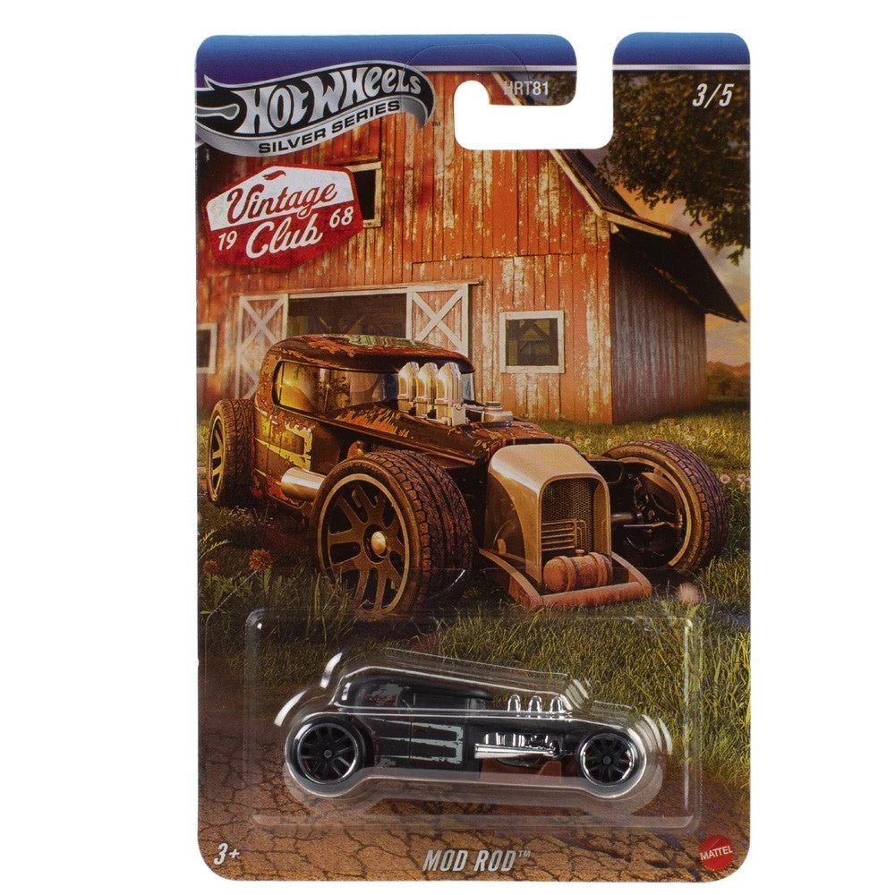 Hot Wheels Silver Series | Vintage Club 1968 | Mod Rod | 3/5 | JKY330