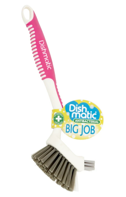 Dishmatic Big Job Dish Brush | Heavy Duty Cleaning Brush | Kitchen Scrubber0