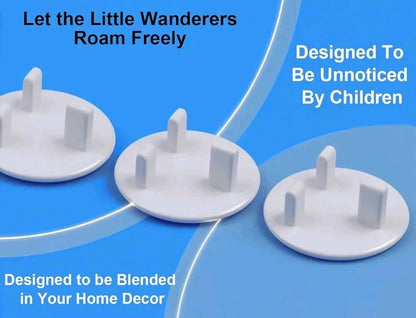 Pack of 5 UK 3 Pin Child Safety Blanking Plug Socket Cover Protecter6
