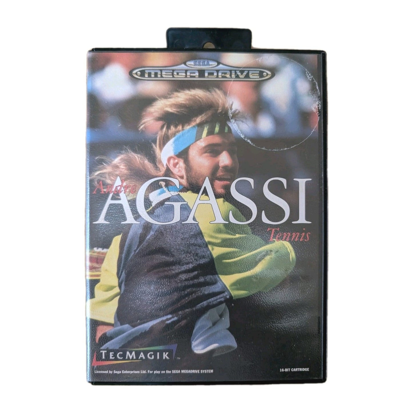 Andre Agassi Tennis | Sega Mega Drive | Complete In Box | CIB | With Manual0