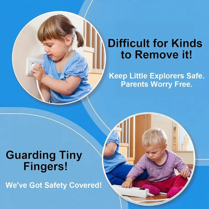 Pack of 5 UK 3 Pin Child Safety Blanking Plug Socket Cover Protecter4