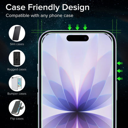 ivoler Screen Protector for iPhone 16 Pro Max – 2 Pack Tempered Glass4