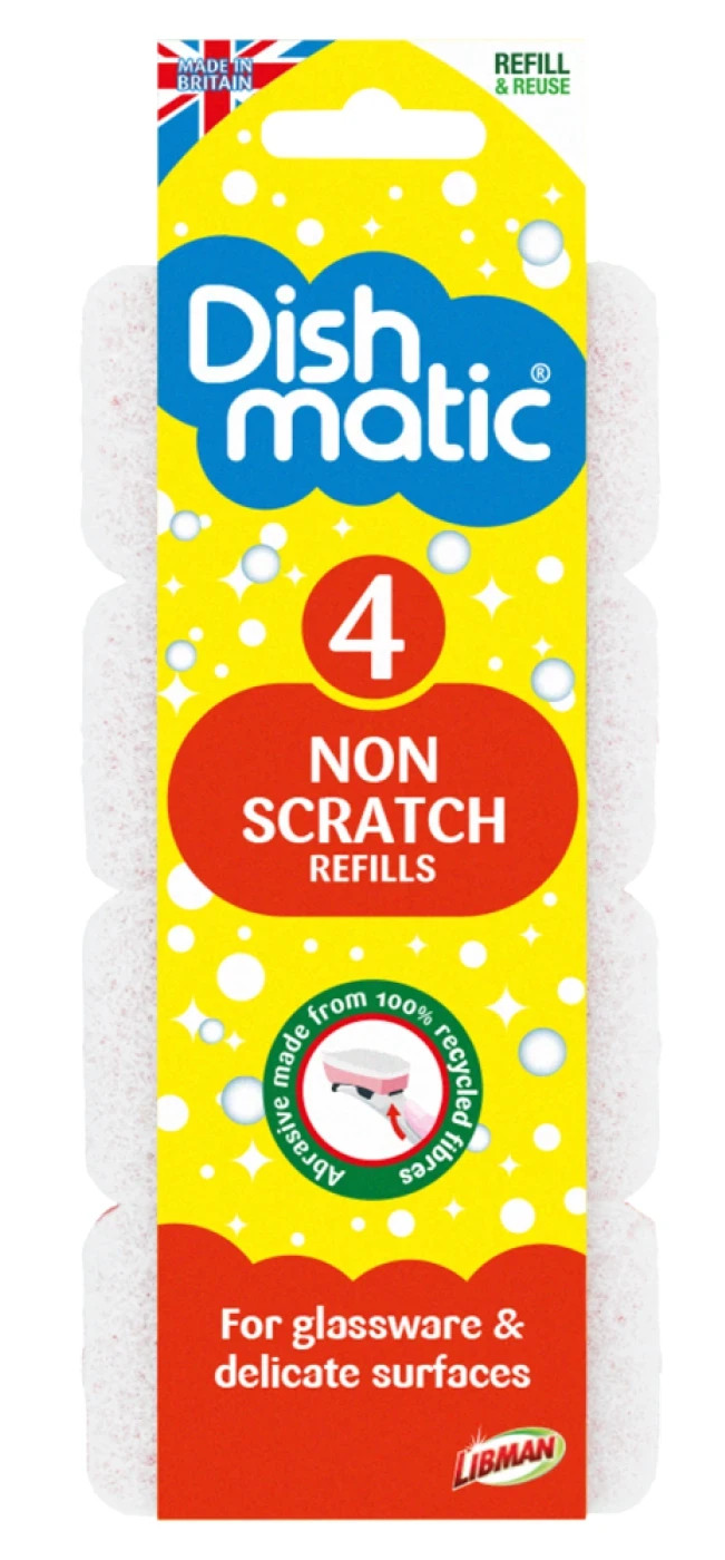 Dishmatic Non Scratch Scourer Refill - Pack of 40