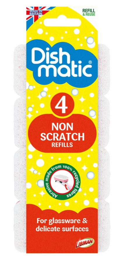 Dishmatic Non Scratch Scourer Refill - Pack of 40