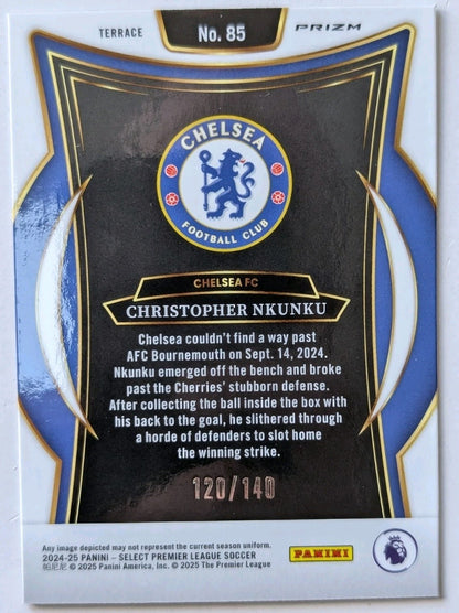 2024/25 Panini Select PL - Christopher Nkunku – Chelsea - Prizm /140 - NM1