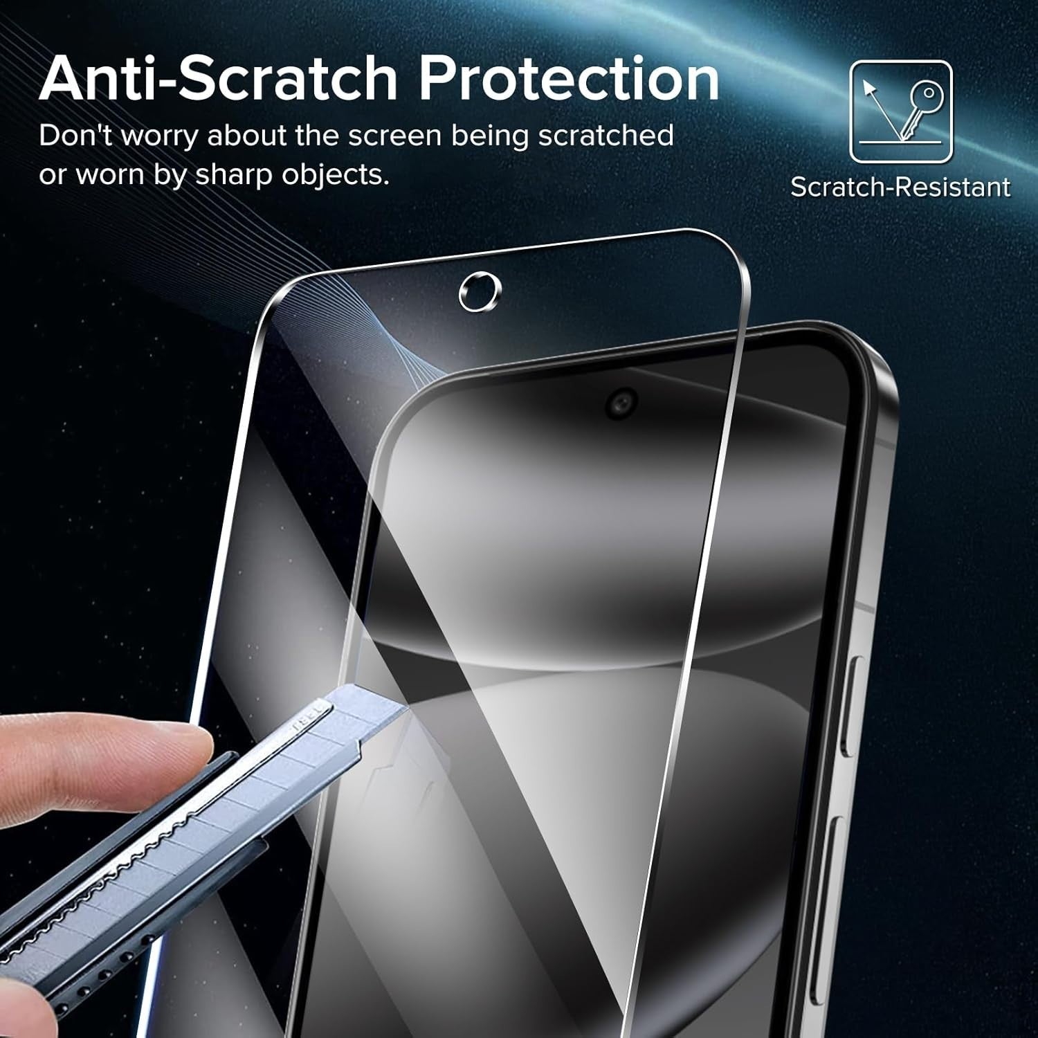 ivoler Screen Protector for Pixel 10/10 Pro/9/9 Pro – 3 Pack Tempered Glass2