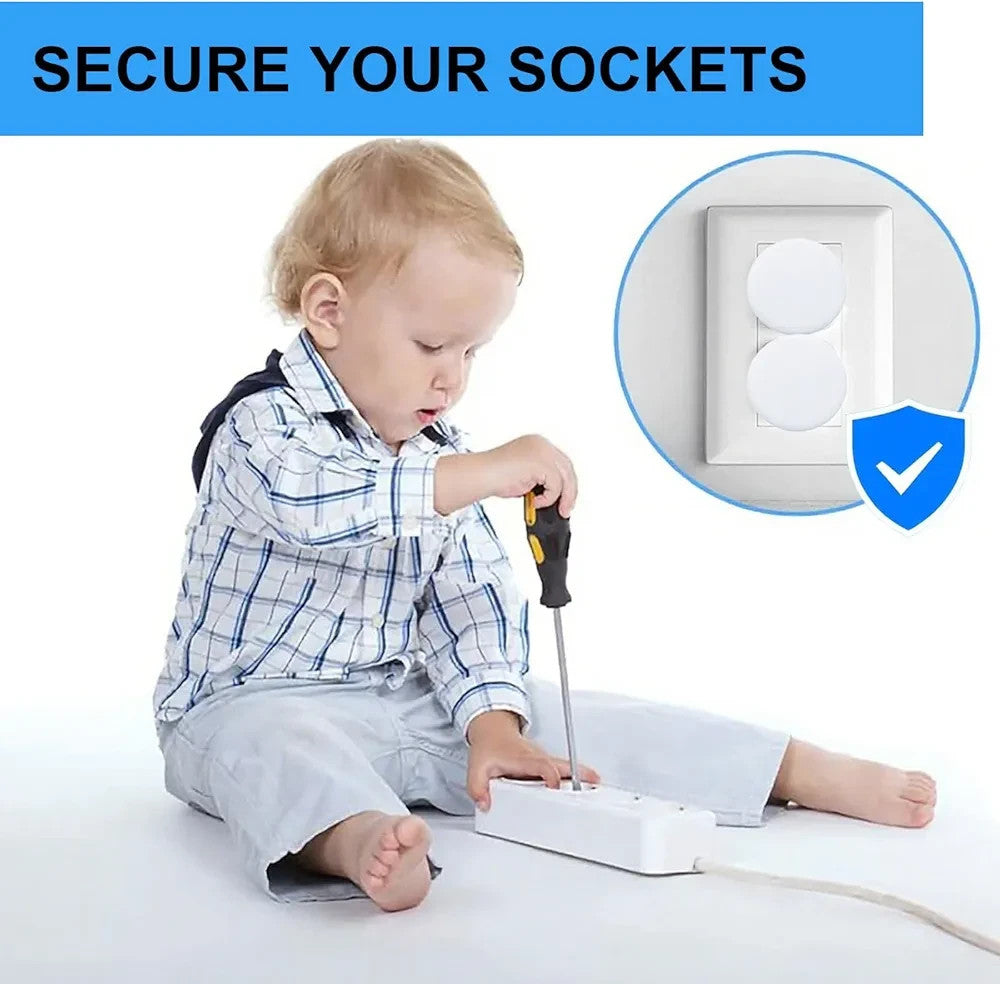Pack of 5 UK 3 Pin Child Safety Blanking Plug Socket Cover Protecter3