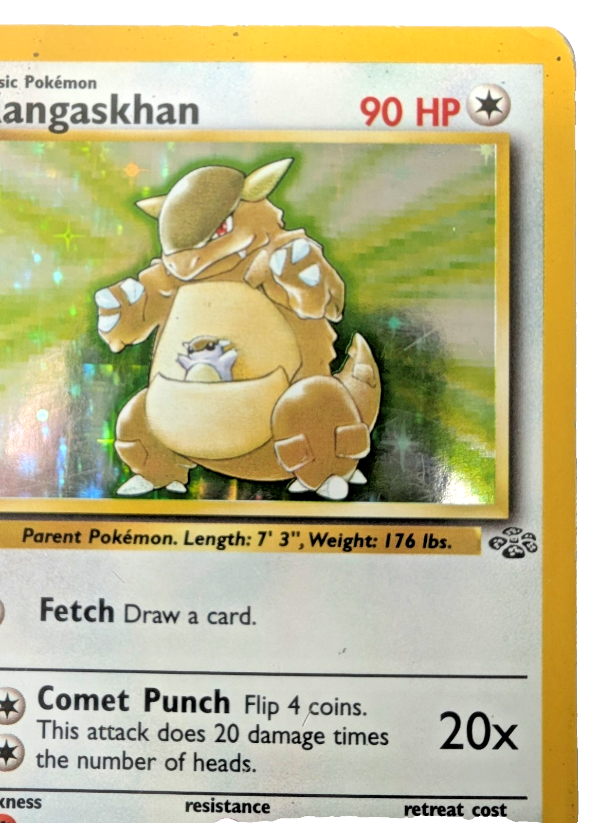 Pokémon TCG - Kangaskhan  - 05/64 - Jungle - Holo Rare - Unlimited - MP2
