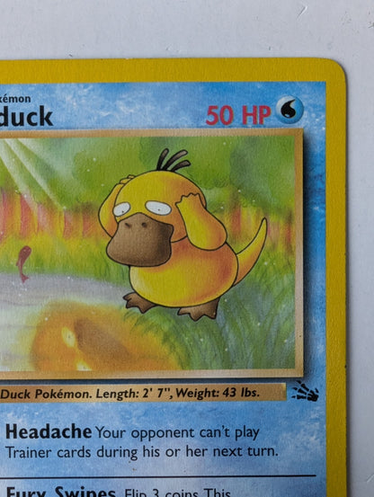 Pokémon TCG - Fossil Evolution Set – Psyduck & Golduck 1999 WOTC Vintage - LP-NM3
