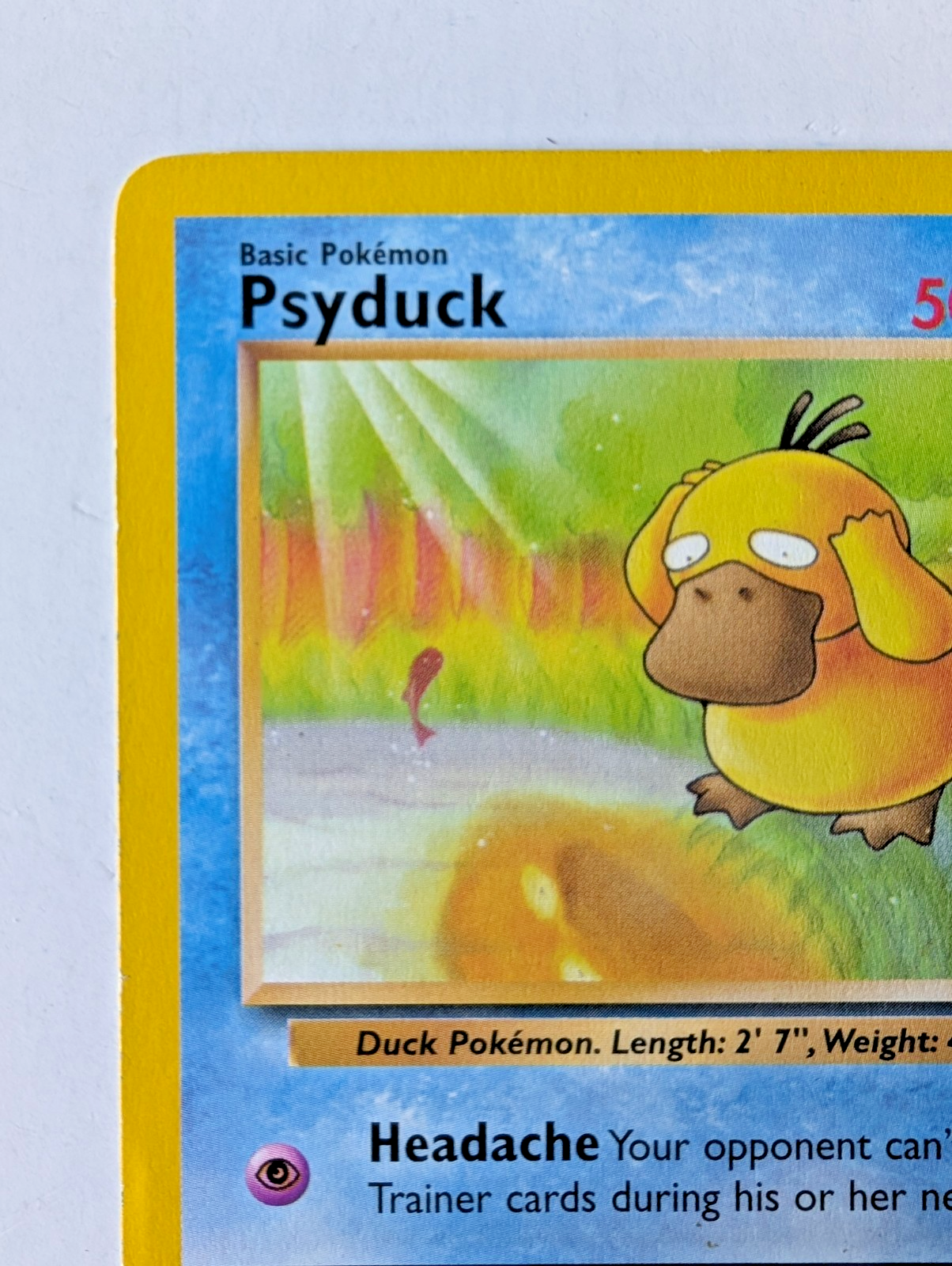 Pokémon TCG - Fossil Evolution Set – Psyduck & Golduck 1999 WOTC Vintage - LP-NM2