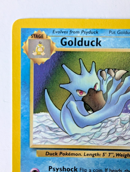 Pokémon TCG - Fossil Evolution Set – Psyduck & Golduck 1999 WOTC Vintage - LP-NM12