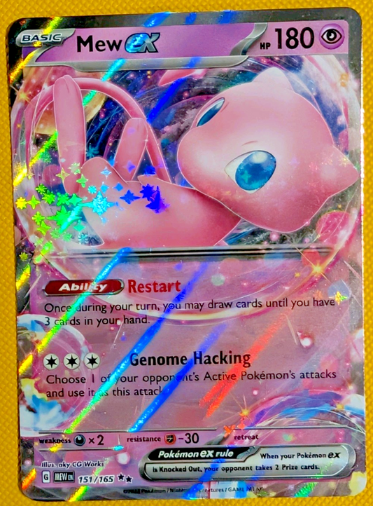 Pokémon TCG | Mew ex 151/165 | Scarlet & Violet 151 | Double Rare | NM0