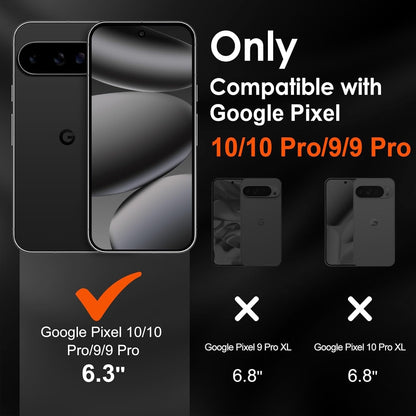 ivoler Screen Protector for Pixel 10/10 Pro/9/9 Pro – 3 Pack Tempered Glass1