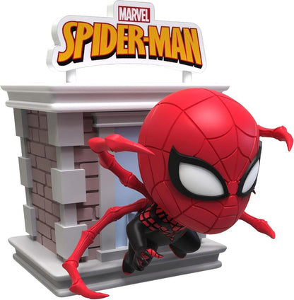 YuMe Hero Box Marvel Spider-Man Tower Series Blind Box Figure | New & Sealed3