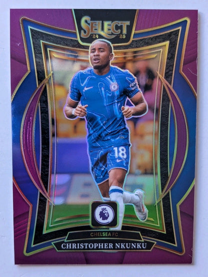 2024/25 Panini Select PL - Christopher Nkunku – Chelsea - Prizm /140 - NM0