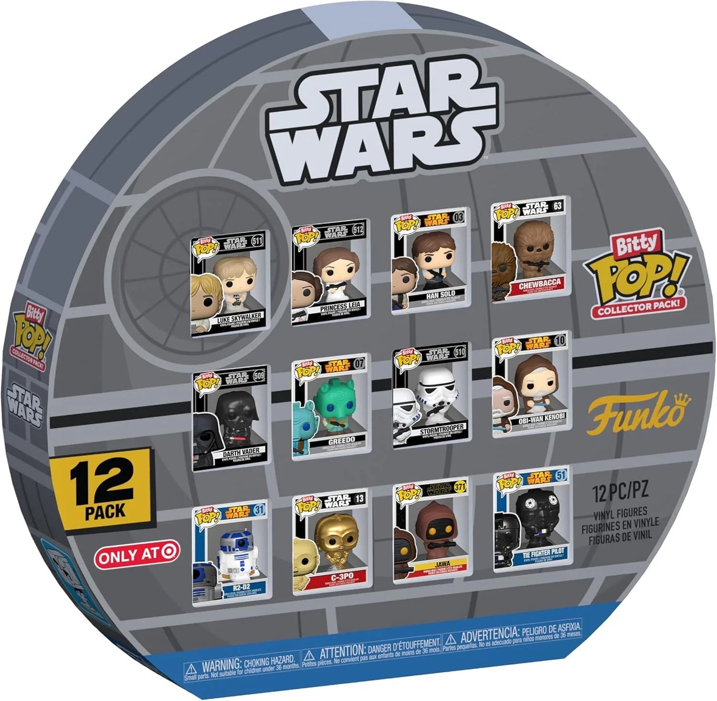 Funko Bitty POP! Star Wars 12-Pack | Mini Figure Set | Star Wars